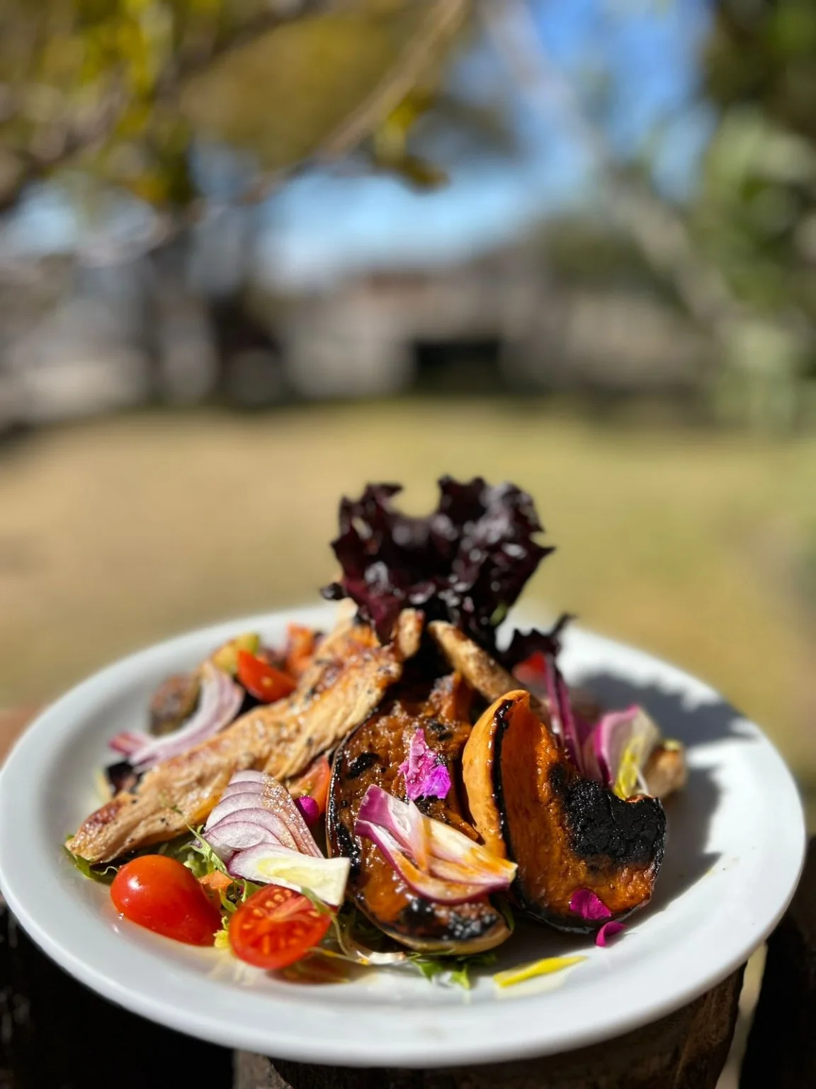 Ensalada en Casa Leon